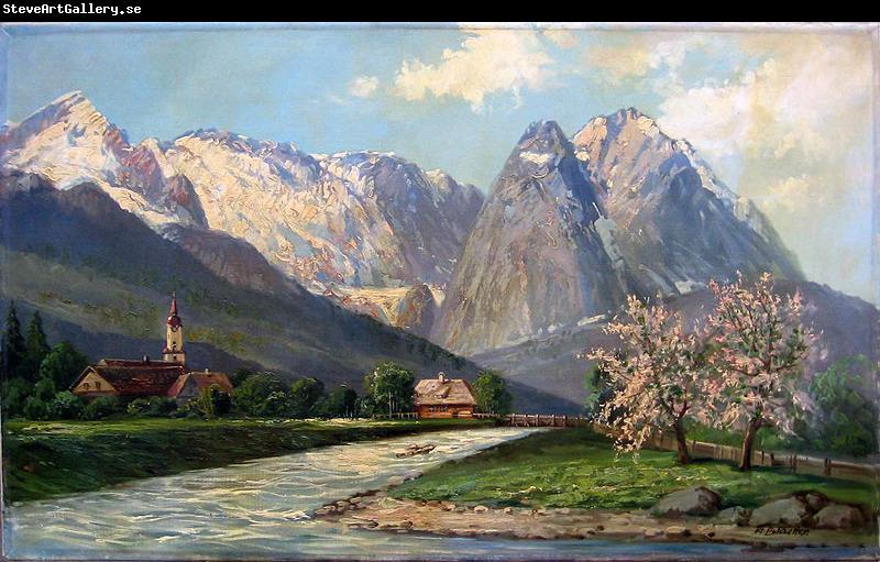 Albert Blaetter Wettersteingebirge